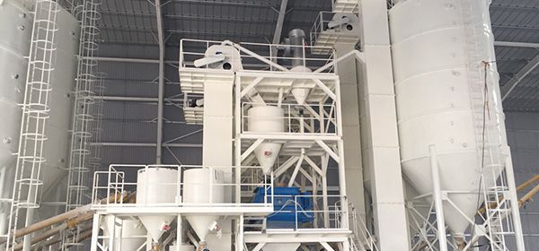 Customer demand: Mortar production line