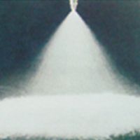 Spraying effect