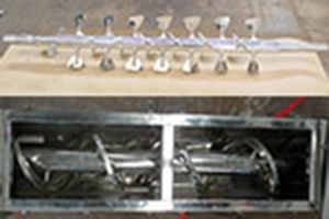 Agitator: paddle and ribbon mixer