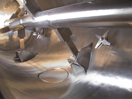 Agitator: plough and double shaft paddle mixer