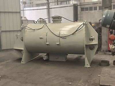 Shuanglong Successfully Delivers China’s First 20m³ Plow Shear Mixer / Reactor for Calcium Soap Industry